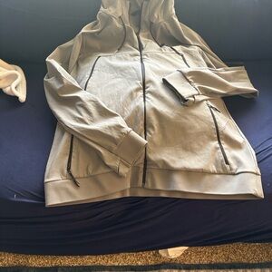 The North Face Gray mens techno full zip